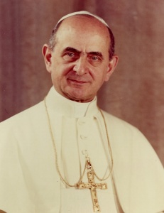 Paolo VI. Chiuse il concilio nel dicembre del 1962.